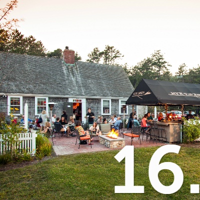 So many options for dining alfresco at The Pinehills!